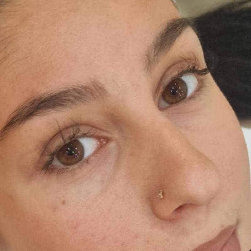 extension-cils-avant-04 Avant pose extensions cils – cliente sans extensions So Glam’s