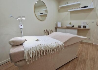 Vue d’ensemble de l’institut So Glam’s à Morlanwelz – atmosphère calme et soignée