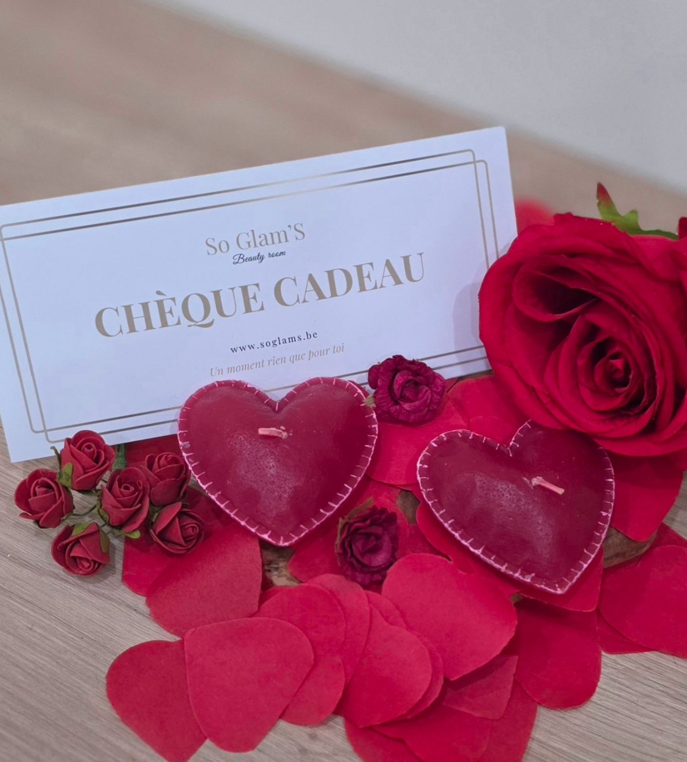 Cartes cadeaux disponibles, institut So Glam's à Morlanwelz